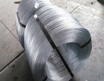 12.7mm镀锌钢绞线